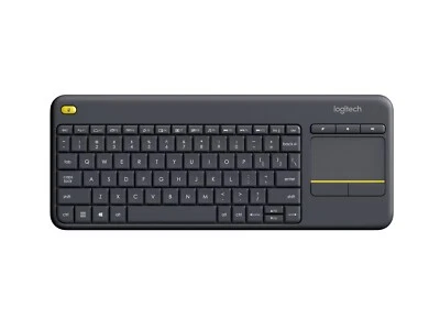 5099206059429 Logitech K400 Plus Tastatur RF Wireless Holländisch Schwarz Logite - Bild 1 von 4