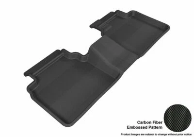 Forro de piso 3D MAXpider preto 2ª linha 1 peça para Ford Fusion - Imagem 1 de 4
