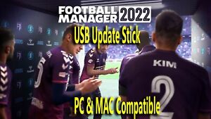 Football Manager 2022 USB graphics and season 2022 / 2023 transfer & structure