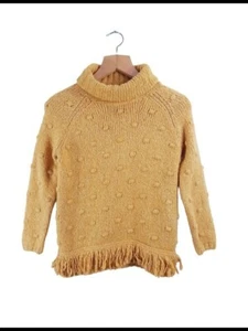 I Love Girls Wear Yellow Regular Fit Knit Jumper/Sweater Size M 9 Years Old - Picture 1 of 12