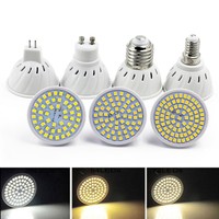 LED Spotlight 2835 SMD Bulb 4W 5W 6W GU10/MR16/E26/E27 Lamp Bright AC 110V 220V