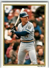 1989 Topps Glossy All Star Redemption  ##43 Paul Molitor   Milwaukee Brewers