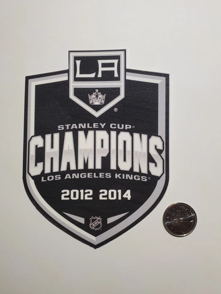 Los Angeles Kings 6" Pegatina Logo Equipo Regalo Refrigerador Hombre Cueva Fan NHL Copa Hockey  Foto 1 de 1
