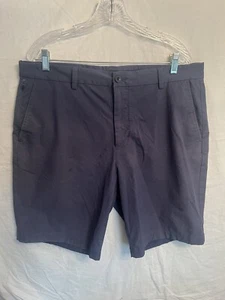 Vineyard Vines On The Go Shorts 36 Mens Stretch Flat Front Blue 0099 - Picture 1 of 10