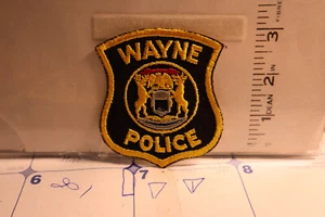 police patch WAYNE POLICE MICHIGAN - Bild 1 von 1