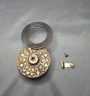 Gilbert Quail Gingerbread Mantel Clock Coiled Chime Assembly Part