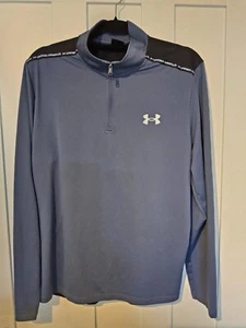 Under Armour Herren Tech 1/4 Reißverschluss Langarmshirt Größe Large - Bild 1 von 11