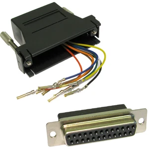 RJ45 Buchse Zu 25 Wege DB25 Modulare Weibliche Buchsen Adapter [004407] - Bild 1 von 4