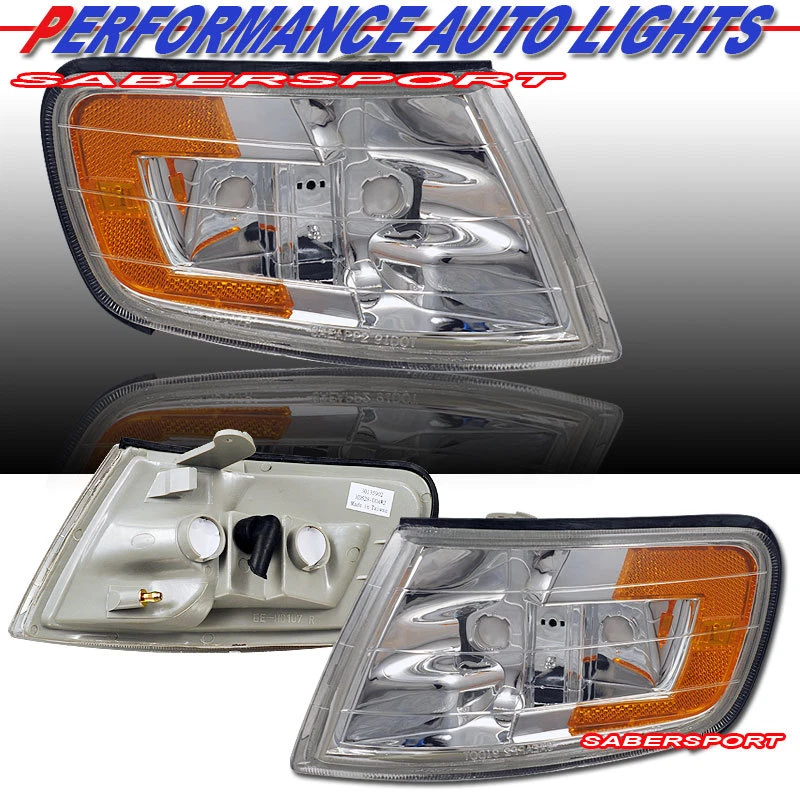 Juego de pares de luces de señal de esquina Euro Clear para Honda Accord 1994-1997 2 puertas 4 puertas Foto 1 de 1