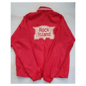 Vintage 1970's Red Rock Island Windbreaker - Picture 1 of 7