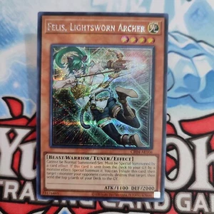 Yugioh Asian English Felis Lightsworn Archer CR04-AE106 SE Original - Picture 1 of 1