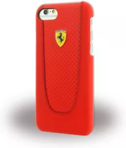 Ferrari Kohlefaser Hartschale für iPhone SE (2. & 3. Gen), 8, 7, 6 und 6S - Bild 1 von 5