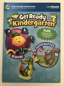 LeapFrog LeapReader Get Ready for Kindergarten Book Reading Math Science - Picture 1 of 3