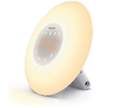 Philips HF3505/60 Wake-up Light "Alarm Clock" - White - Image 1 of 4