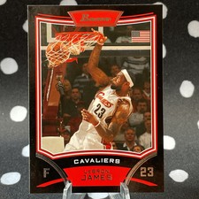 2008-09 Bowman LeBron James Cleveland Cavaliers #3
