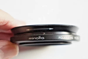 MINOLTA 55MM POLARIZING FILTER Genuine - Picture 1 of 3