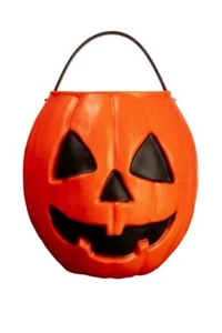 Halloween III Pumpkin Candy Pail Bucket DON POST Trick or Treat Studios - Picture 1 of 3