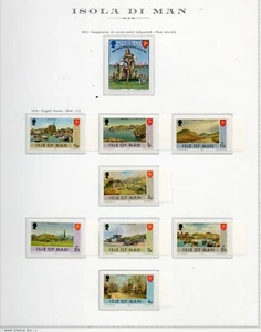 Isle of Man 1973/77 P.O.+BF period set and services N4894 - Picture 1 of 12