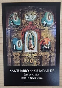 Santa Fe Nuevo México - Sanuario de Guadalupe - Postal Vintage - Imagen 1 de 2