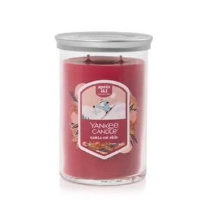 Yankee Candle Santa On Skis Classic Large Tumbler 20 Oz Candle - Picture 1 of 2