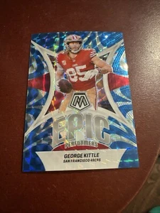George Kittle Epic Performers Reactive Blue Mosaic 2024 San Fran 49ers /99 - Picture 1 of 2