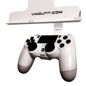 2pcs White Metal Wall Mount Holder for PlayStation 4 PS4 Controller - ViMount - Picture 1 of 3