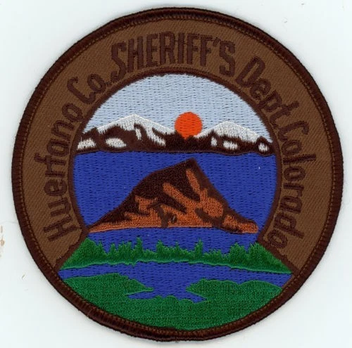 COLORADO CO HUERFANO CO CONDADO SHERIFF BONITO PARCHE EN EL HOMBRO POLICÍA Foto 1 de 1