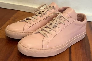 WOMAN BY COMMON PROJECTS Original Achilles Low Sneaker Pink Size: 10,UK8,EUR40 - Picture 1 of 19