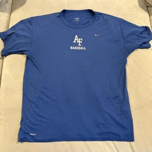 Vintage - Nike - Air Force Falcons - AIR FORCE BASEBALL - T Shirt - Men's Large - Picture 1 of 4