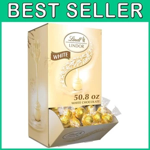 Master Chocolatiers' Lindor White Chocolate Truffles - Picture 1 of 11