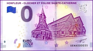 ***N°35*** PETIT NUMERO / BILLET 0 € / 0 € SOUVENIRSCHEINE / UENX 2019-1 - Picture 1 of 1