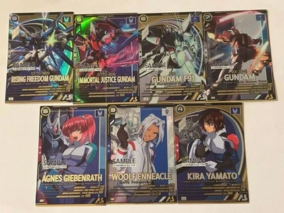  Card Mobile Suit Gundam Arsenal Base Ut01 7 Piece Set Sample - Image 1 of 4
