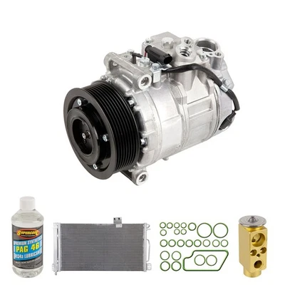 A/C Kit w/ AC Compressor Condenser & Drier For Mercedes C32 AMG 2002-2004 — 第 1/4 张图片