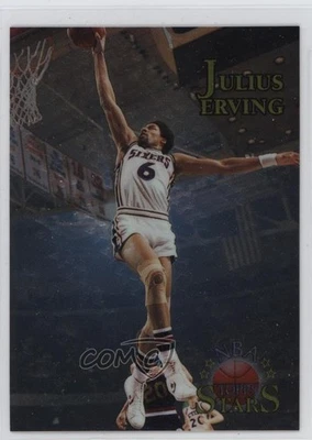 1996 Topps Stars Finest Julius Erving #115 HOF - Image 1 of 2