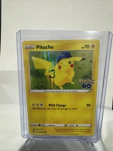 Pikachu 028/078 Pokémon GO Holo - Picture 1 of 10