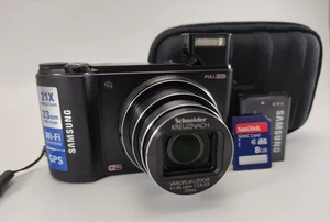 Samsung WB850F Digital Camera 21x Zoom 16.2mp 8gb SD Card & Battery, lead Tested - Picture 1 of 11