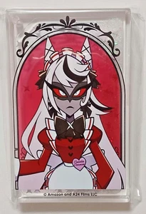 Hazbin Hotel Camilla Acrylic Keychain Animate Cafe 2025 Limited Toy Japan New - Picture 1 of 12