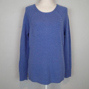 Autumn Cashmere Brand Named Sweater blue side zippers sz m - Picture 1 of 15