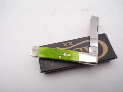 NUEVO EN CAJA Estuche Verde Lima Granero Hueso Navaja o Un Brazo Hombre Cuchillo Foto 1 de 3