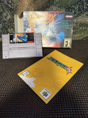 Star Fox Nintendo 64 N64 Authentic, Box , Game And Manuel - Image 1 of 2