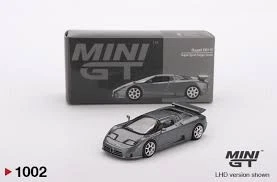 MINIGT BUGATTI EB110 SUPER SPORT GRIGIO SCURO - 1002 SCALA 1:64 - Immagine 1 di 2