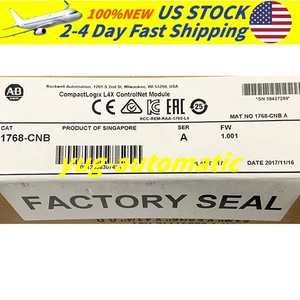 Brand New Sealed 1768-CNB SER A – Allen Bradley CompactLogix, Free Shipping - Picture 1 of 4