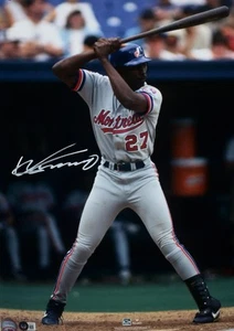 Vladimir Guerrero Sr. Signed Montreal Expos 16x20 Batting Photo- Beckett W Holo - Picture 1 of 11