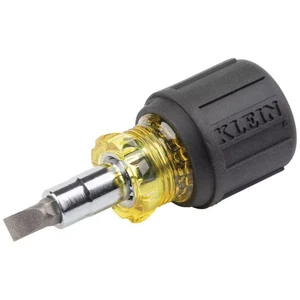 Destornillador/destornillador de tuerca Stubby Multi-Bit - mango de agarre de cojín - Imagen 1 de 12