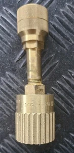BRAND NEW FORKLIFT LPG GAS FILLER BOTTLE COUPLING 1&1/4" Acme TO female pol - Picture 1 of 3