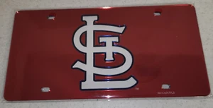 St Louis Cardinals MLB Laser Tag License Plate WinCraft - Picture 1 of 3