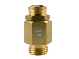 Mini-Sicherheitsventile einstellbar - Messing Edelstahl - G1/8" G1/4" - Bild 1 von 1