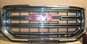 2016-2018 (2019 Classic ONLY) GMC Sierra 1500 Grille- NEW OEM 23496235 CHROME - Picture 1 of 2