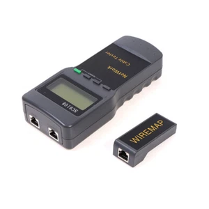 SC8108 Testeur Réseau Compteur RJ45 Cat5e Cat6 UTP Unshield LAN Cable Tester3COY - Photo 1/12