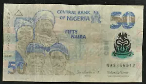 50 Naira 2013 NIGERIA (454G) - Picture 1 of 2